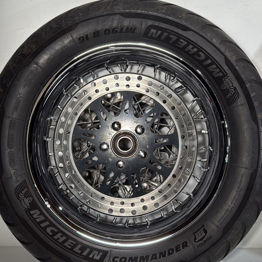 2007 - 2012 Harley-Davidson Touring Street Glide Front Rear Wheel Rim Tire Spoked 41052-08 ,  43085-97