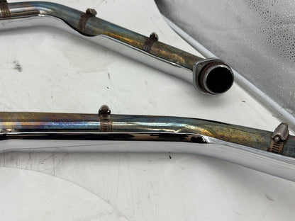 2002 Harley Heritage Softail Classic FLSTC OEM Exhaust Header Pipes Vance & Hines