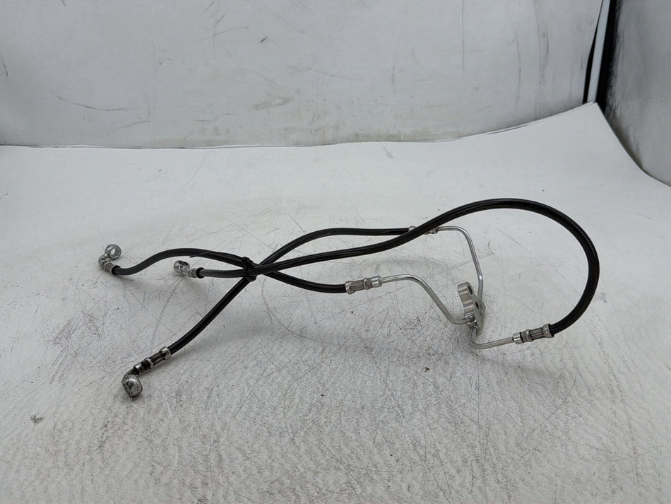 2009 Harley Electra Glide Touring Ultra FLHTCU OEM Front Brake Hose Line Pipe NON-abs