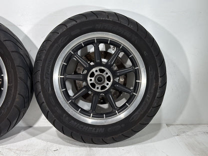 2007 Harley Touring FLHTC Electra Glide Classic OEM Front & Rear Wheel Rim Tire