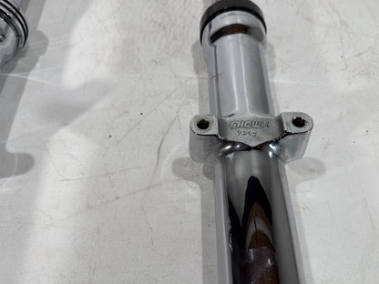 2000 Harley Dyna FXDWG Wide Glide OEM Front Triple Tree Set & LH RH Fork Legs Sliders