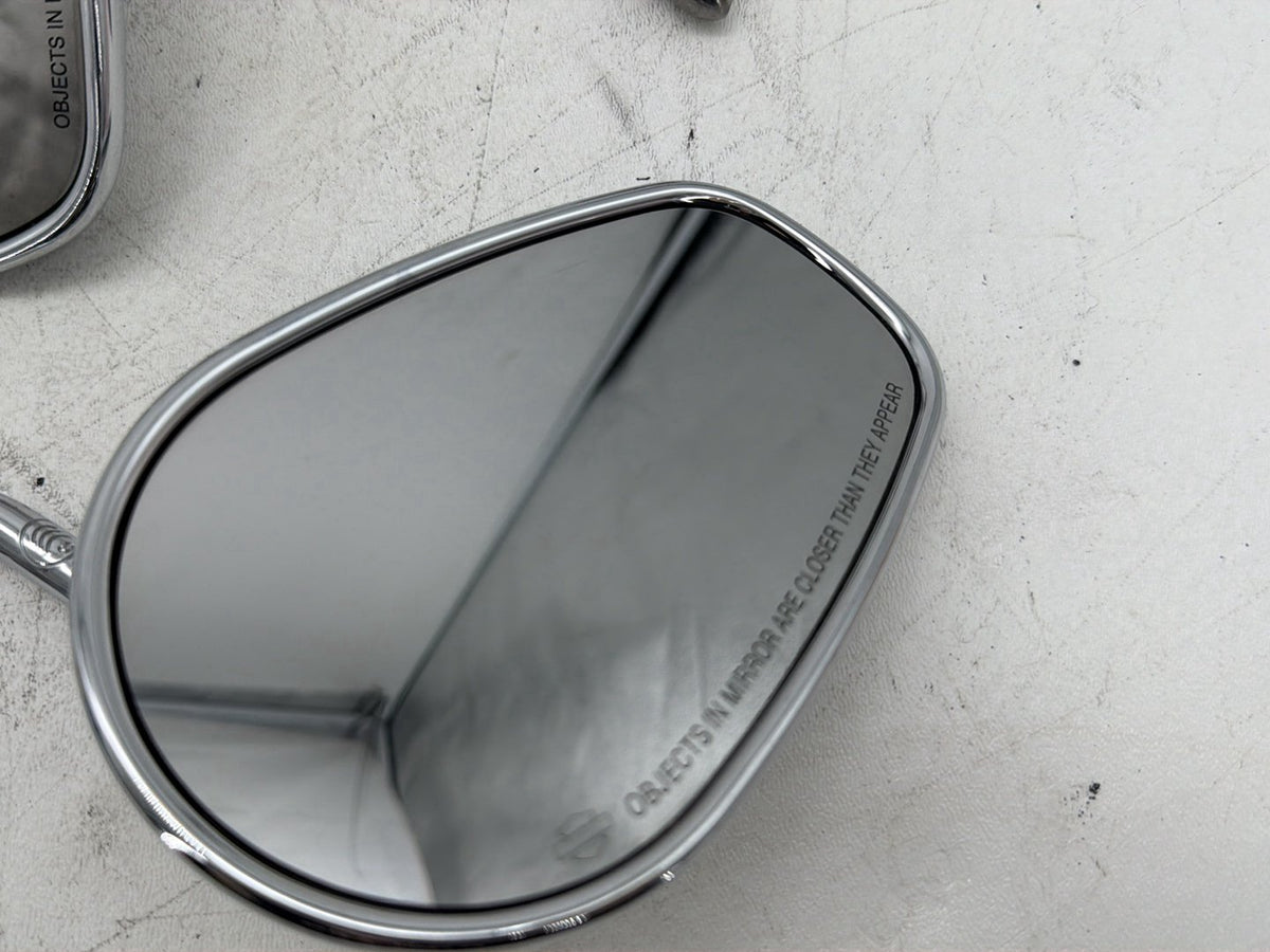 2005 Harley Softail Fat Boy FLSTF OEM Left Right Rear View Mirror