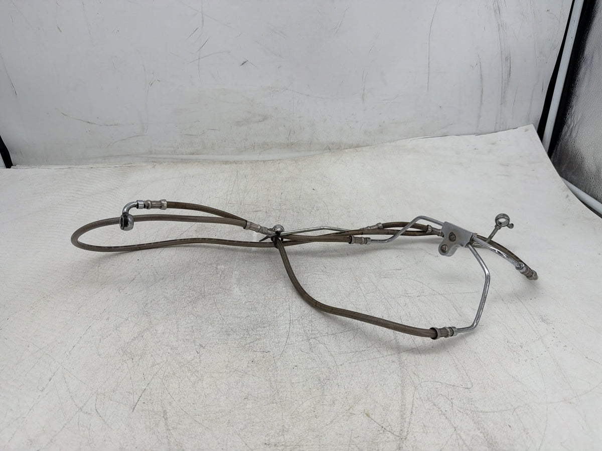 2009 Harley Electra Touring CVO Screamin Eagle OEM Front Brake Hose Line Pipe