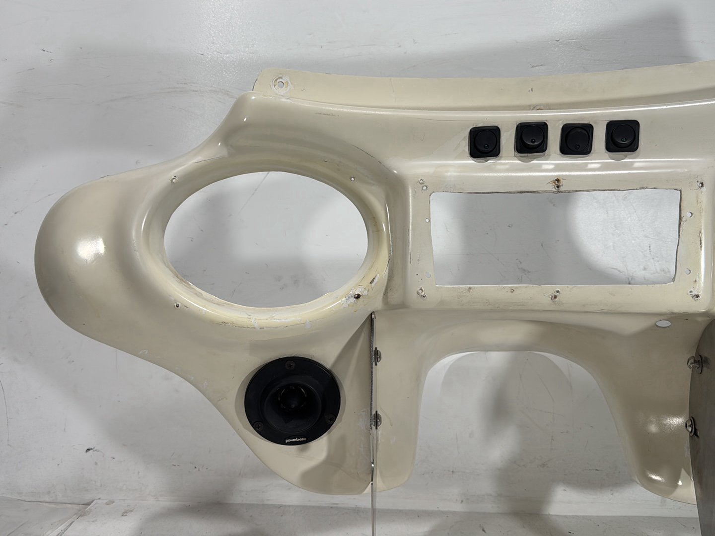 1996 Harley Road King Touring Police FLHPI OEM Front Inner Batwing Fairing Cover