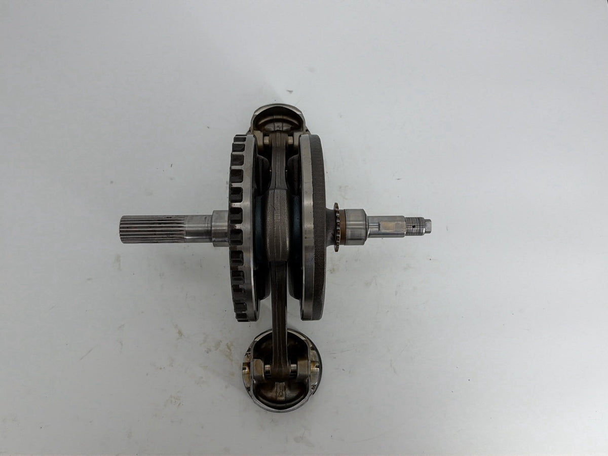 2008 Harley Softail Heritage OEM Twin Cam Engine Crank Shaft Flywheel Pistons