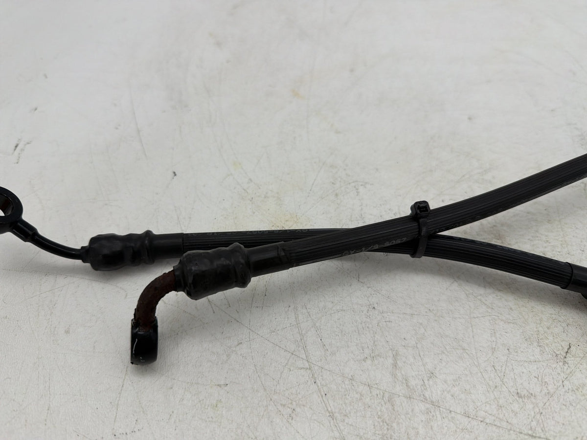 2001 Harley Softail Deuce FXSTD OEM Front Brake Hose Line Pipe 45119-00