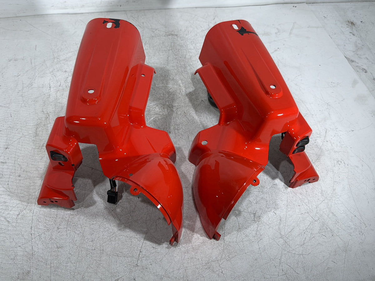 2009 Harley Road Glide Touring FLTR OEM Left & Right Headlamp Nacelle Covers