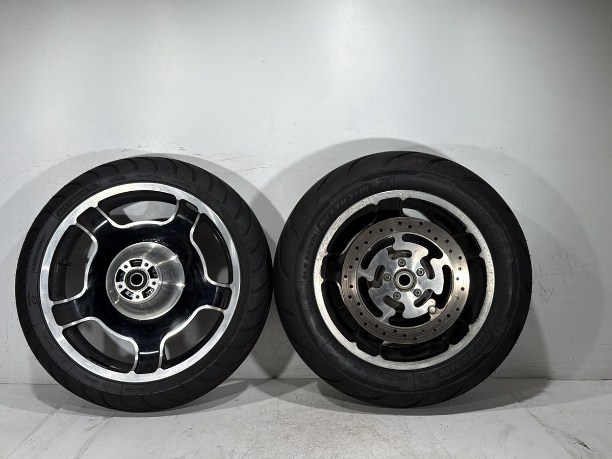 2011 Harley Road Glide Touring FLTRX OEM Front & Rear Wheel Rim Tire