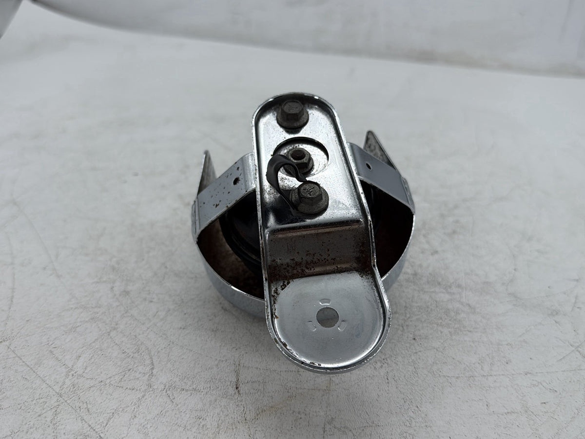 2009 Harley Road King Touring Police OEM Horn Signal Klaxon Chrome Cover