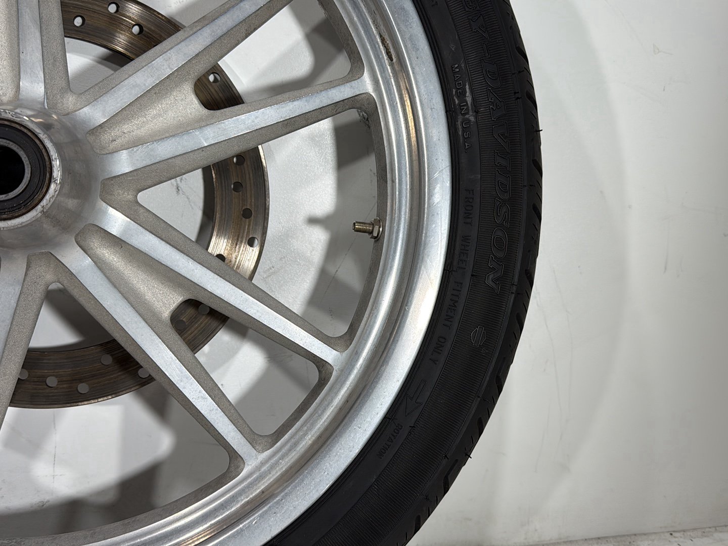2006 Harley Dyna Super Glide Custom FXDCI OEM Front & Rear Wheel Rim Tire