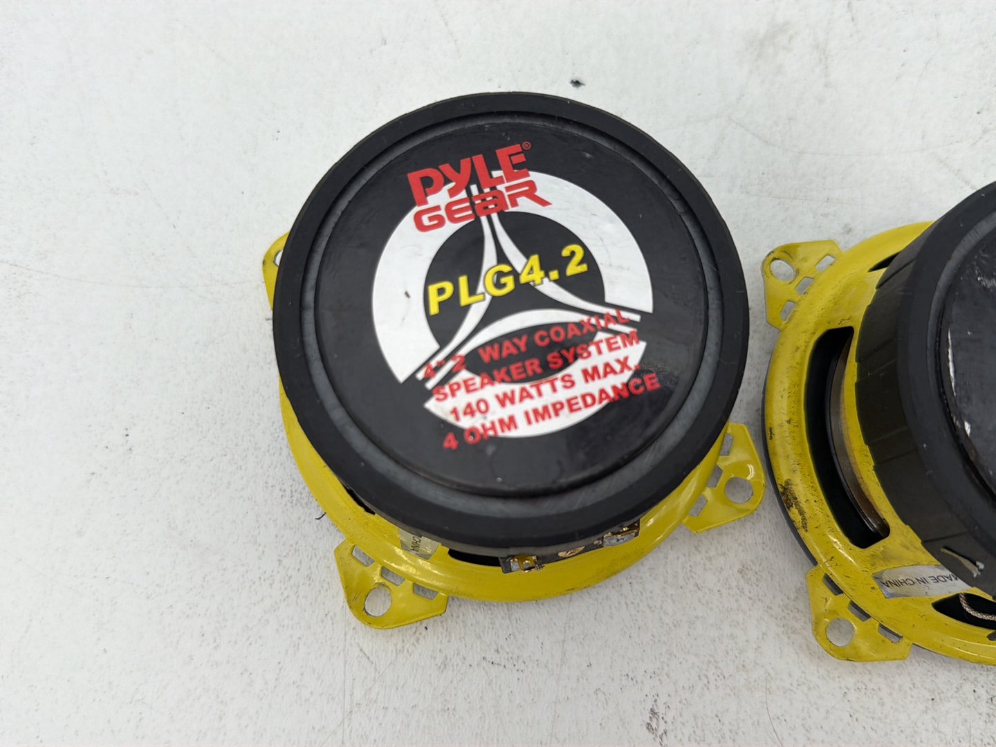 1984 - 1998 Harley-Davidson Touring Electra Glide Classic Left Right Sound Audio Speakers Pyle PLG4.2