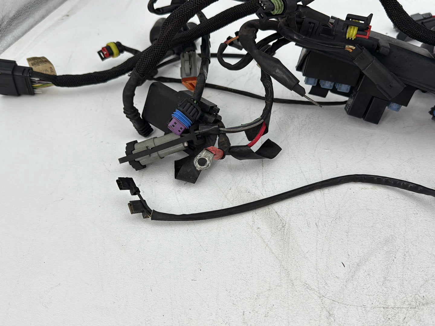 2009 Harley Sportster 883 Low XL883L OEM Main Wire Wiring Harness Ignition Switch NOKey
