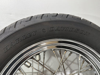 2005 Harley Sportster 1200 Roadster XL1200R OEM Front Rear Wheel Rim Tire Spoked