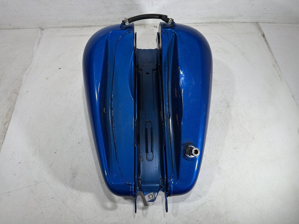 2007 Harley Dyna Super Glide FXD OEM Fuel Gas Tank Gasoline Reservoir * DENTED *
