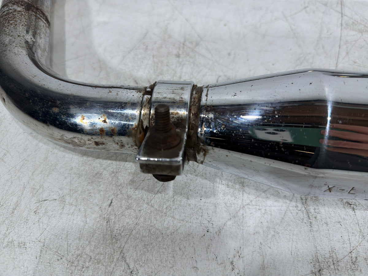1991 Harley Sportster 883 Deluxe XLH883 OEM Exhaust Header Pipes Muffler