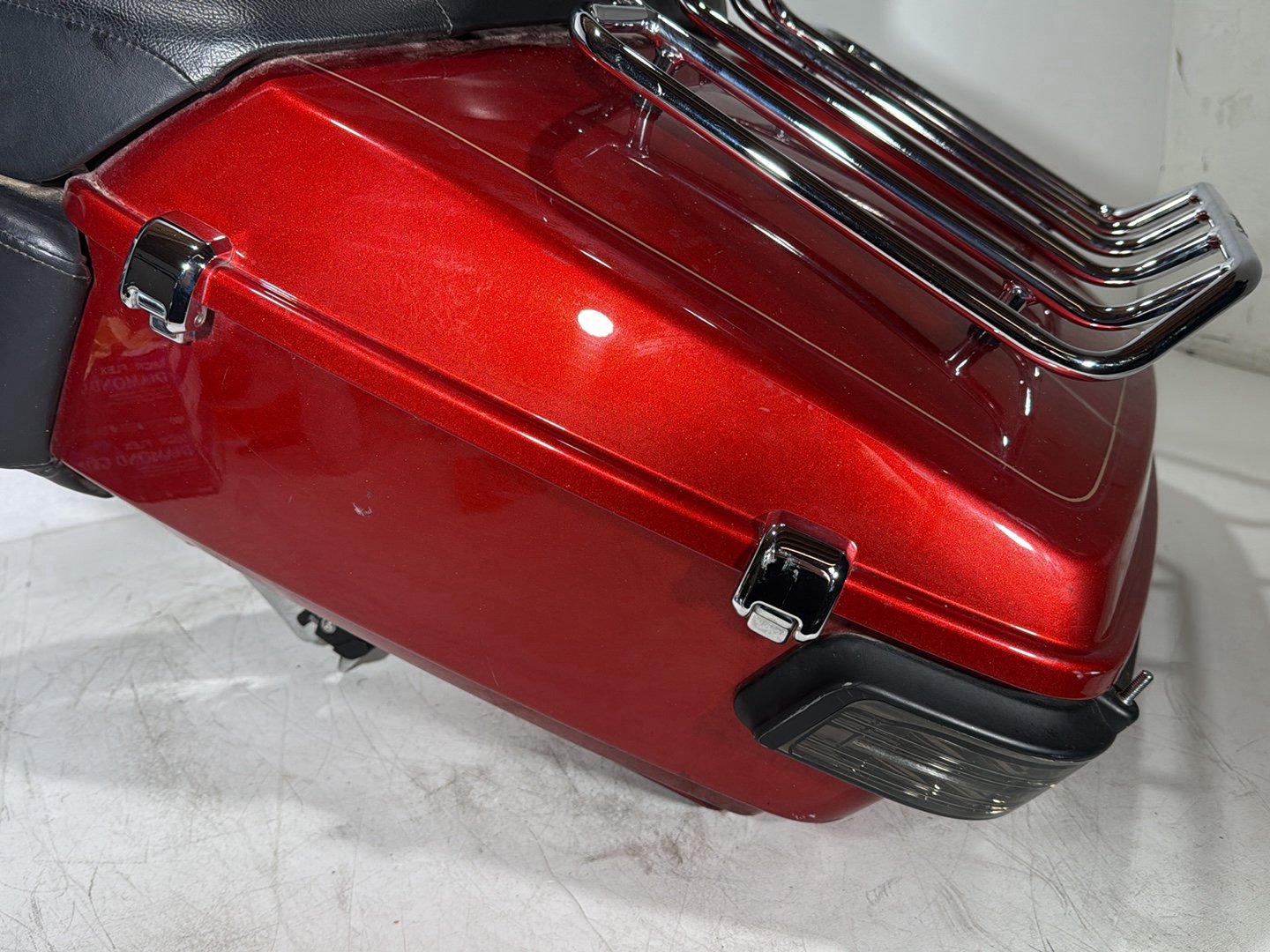 2008 - 2016 Harley-Davidson Touring Electra Glide Ultra Pass Backrest Tour Pak Luggage NOKey w/ Audio Left Right Rear Sound Speakers