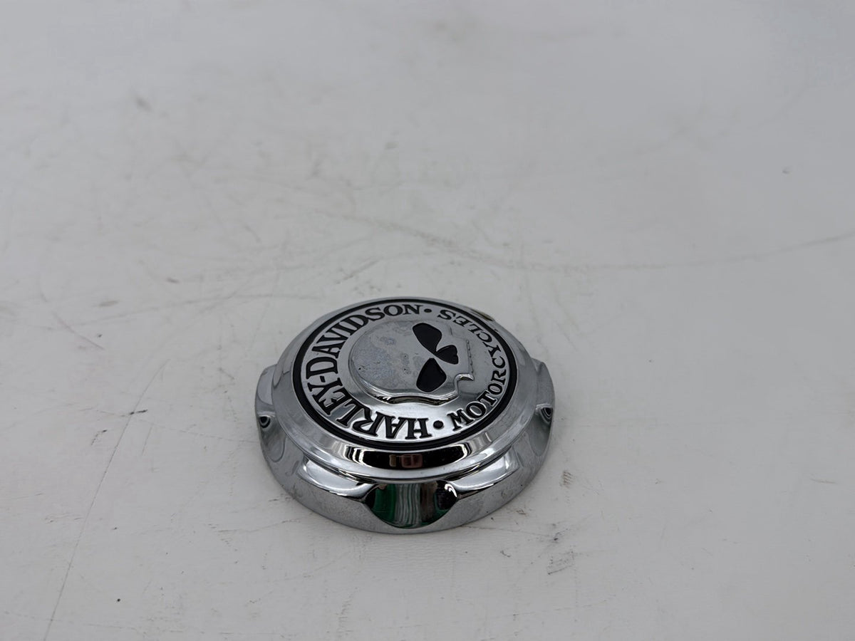 2009 Harley Sportster XL1200C 1200 Fuel Gas Tank Cap Bushing Hub Willie G SKULL