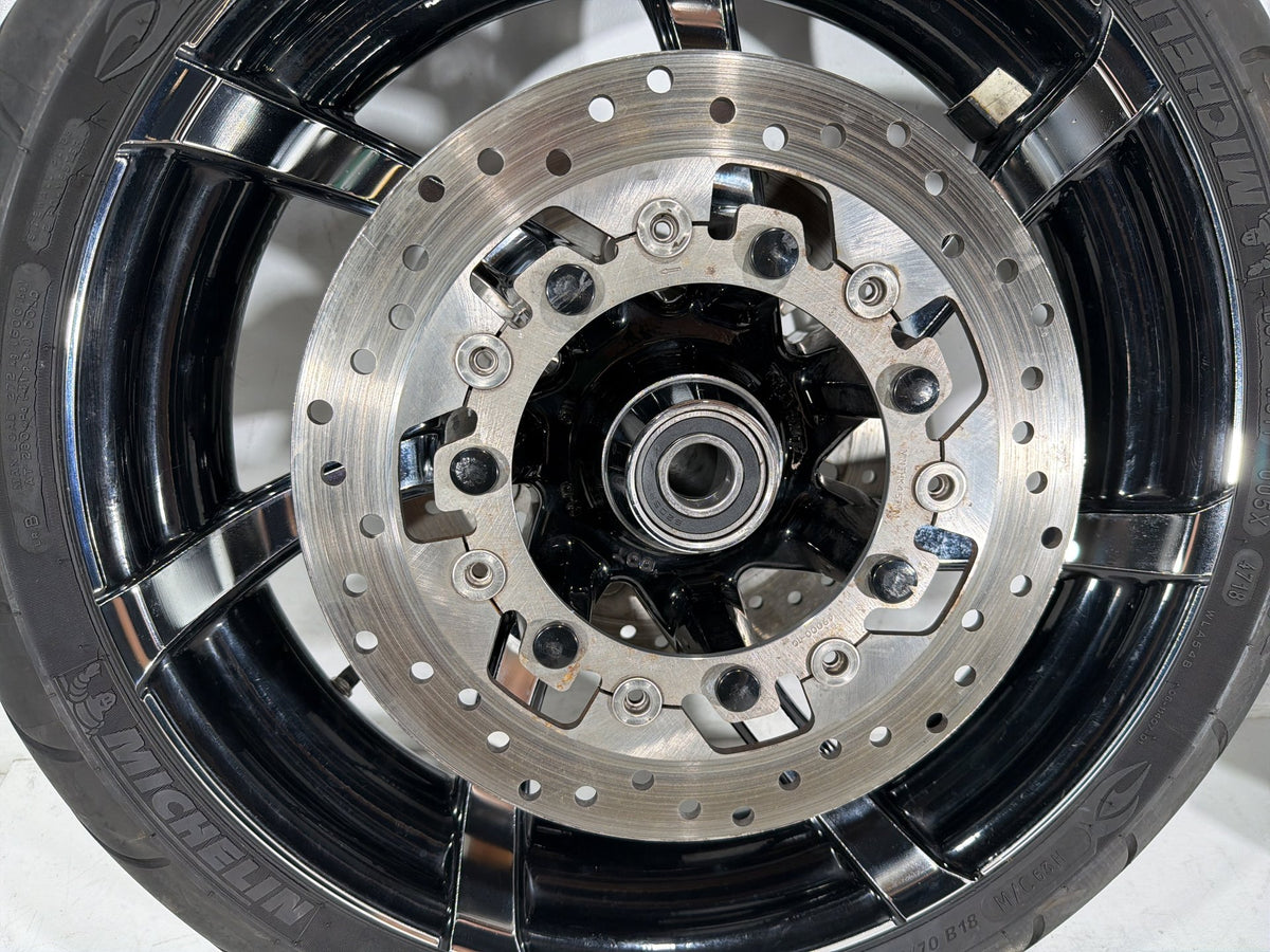 2010 Harley Street Glide Touring FLHX OEM Front & Rear Wheel Rim Tire 18" 18"