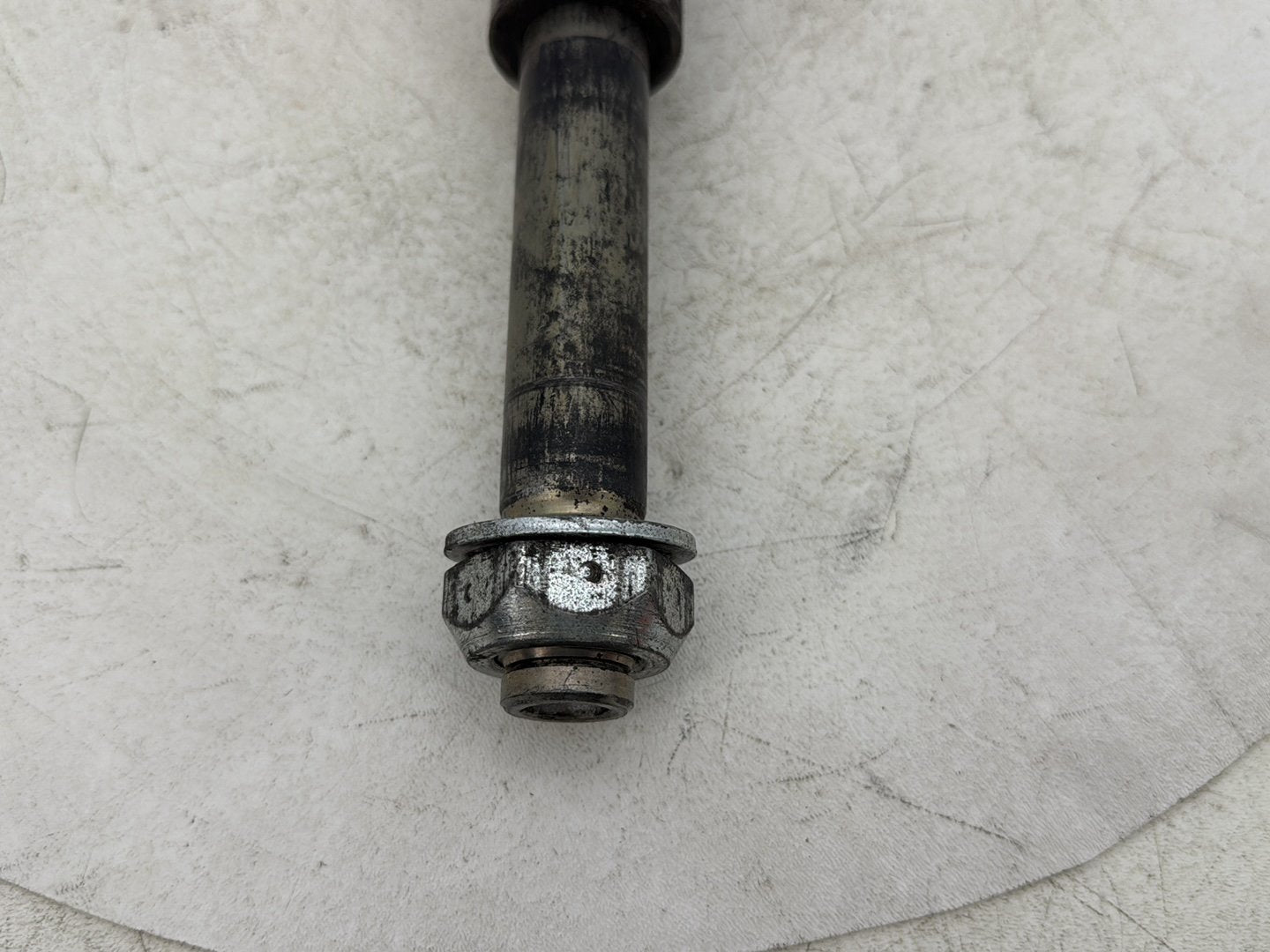 2015 Harley Dyna Low Rider FXDL OEM Rear Wheel Axle Bolt Shaft