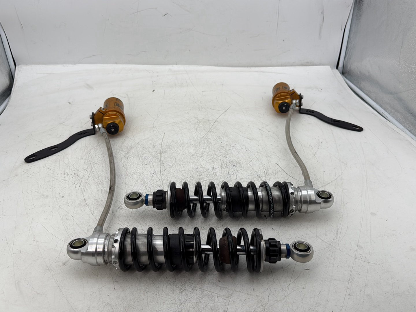 2012 Harley Road Glide Touring FLTRX Custom OEM Rear Left Right Shock Absorbers