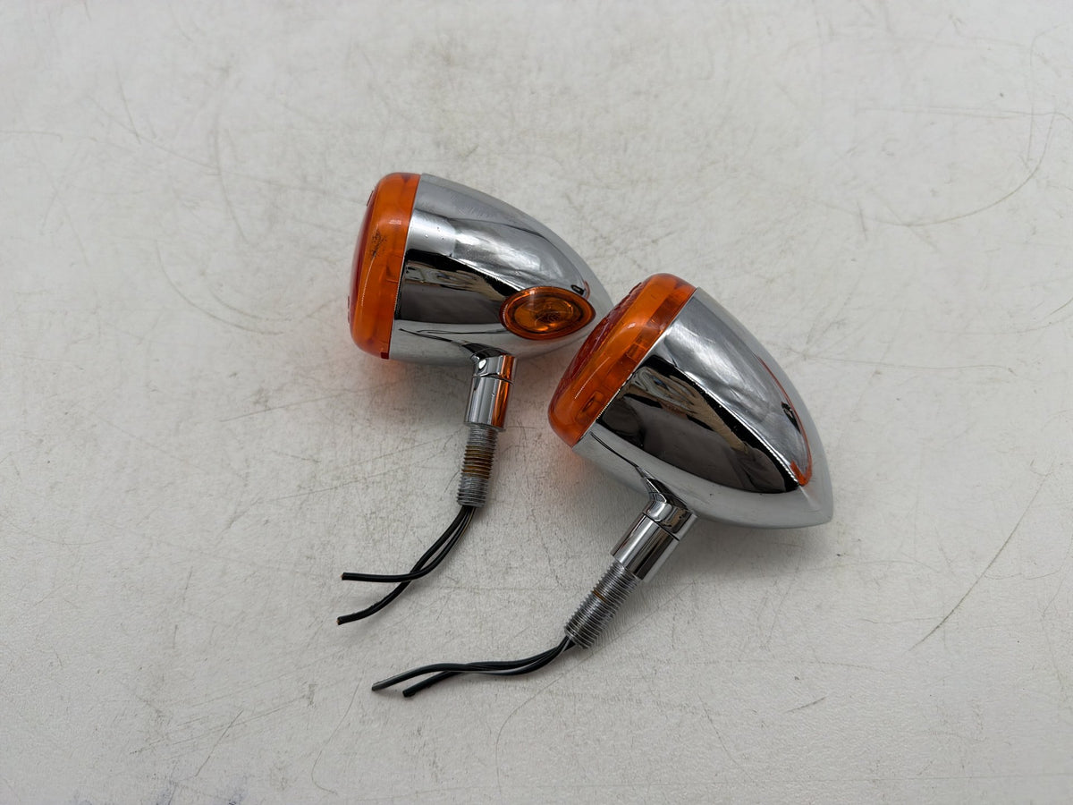 1991 Harley Sportster 883 XLH883 OEM Front Left Right Turn Signal Indicators