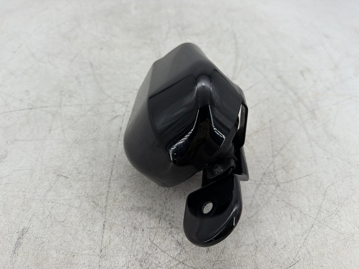 12 Harley Dyna Fat Bob FXDF 103 OEM Horn Signal Klaxon Chrome Cover DENTED BENT