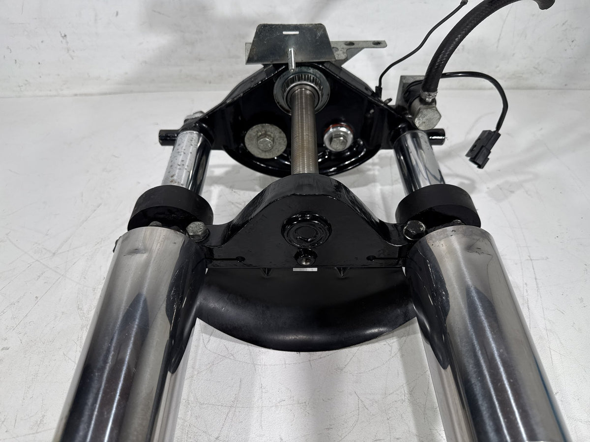 96 Harley Electra Touring Ultra Front Triple Tree Set & LH RH Fork Legs Sliders