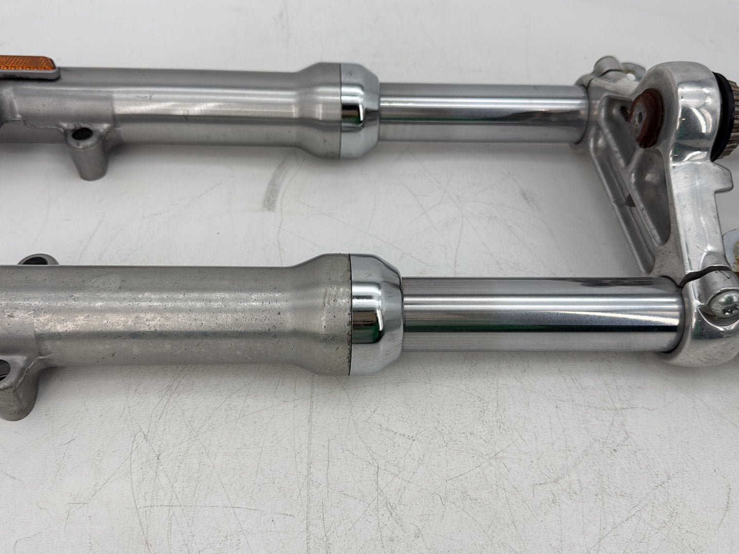 2006 Harley Sportster XL883C 883 Custom OEM Front Triple Tree Set & LH RH Fork Legs Sliders