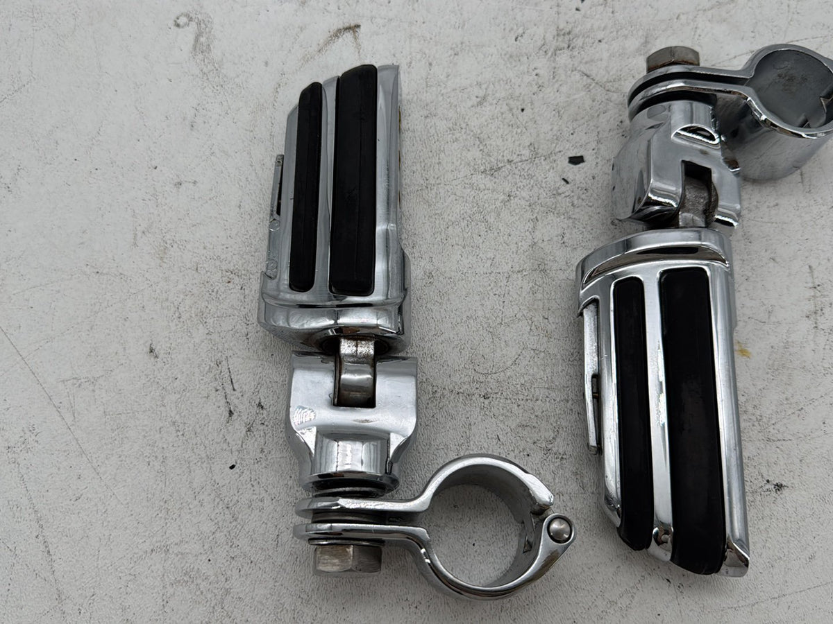 1997 Harley Road King Touring Police FLHPI OEM Front Right Left Highway Foot Pegs