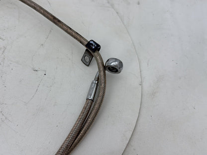 2006 Harley Dyna Super Glide Custom FXDCI OEM Front Brake Hose Line Pipe