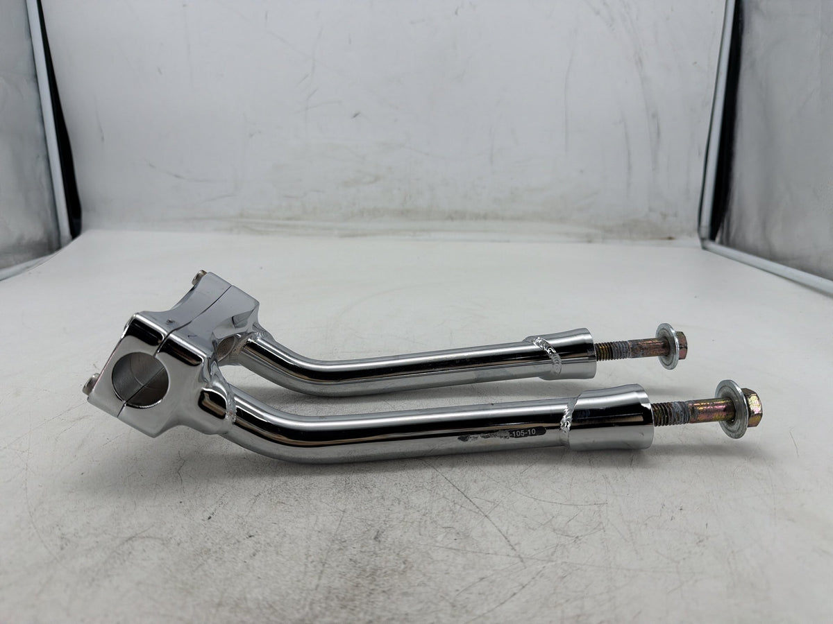 2011 Harley Electra Touring Police Front Upper Handlebar Riser Top Clamp Chrome