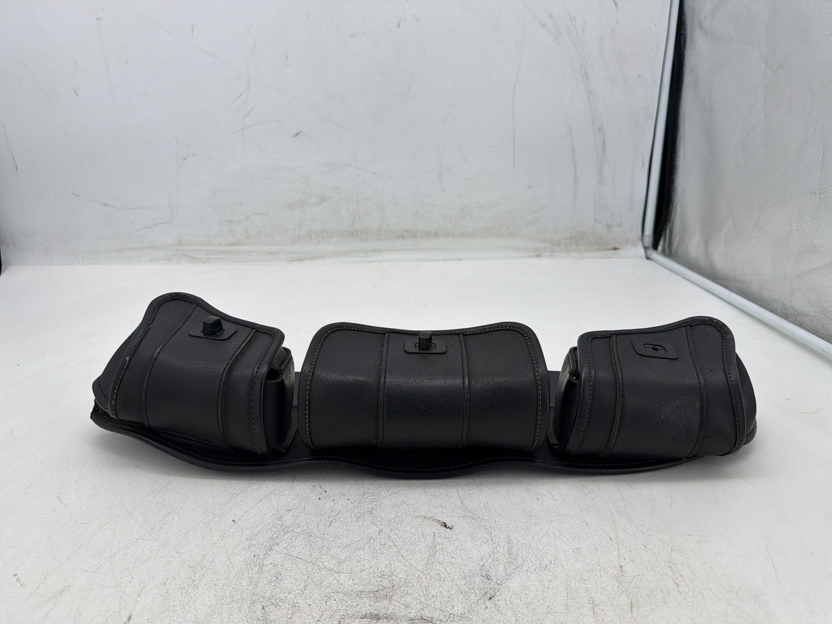 13 Harley Street Glide Touring FLHX Front Onboard Tool Bag Leather Storage Pouch