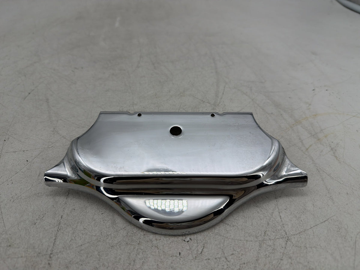 09 Harley Electra Glide Touring CVO Screamin Eagle OEM Front Fork Bracket Cover