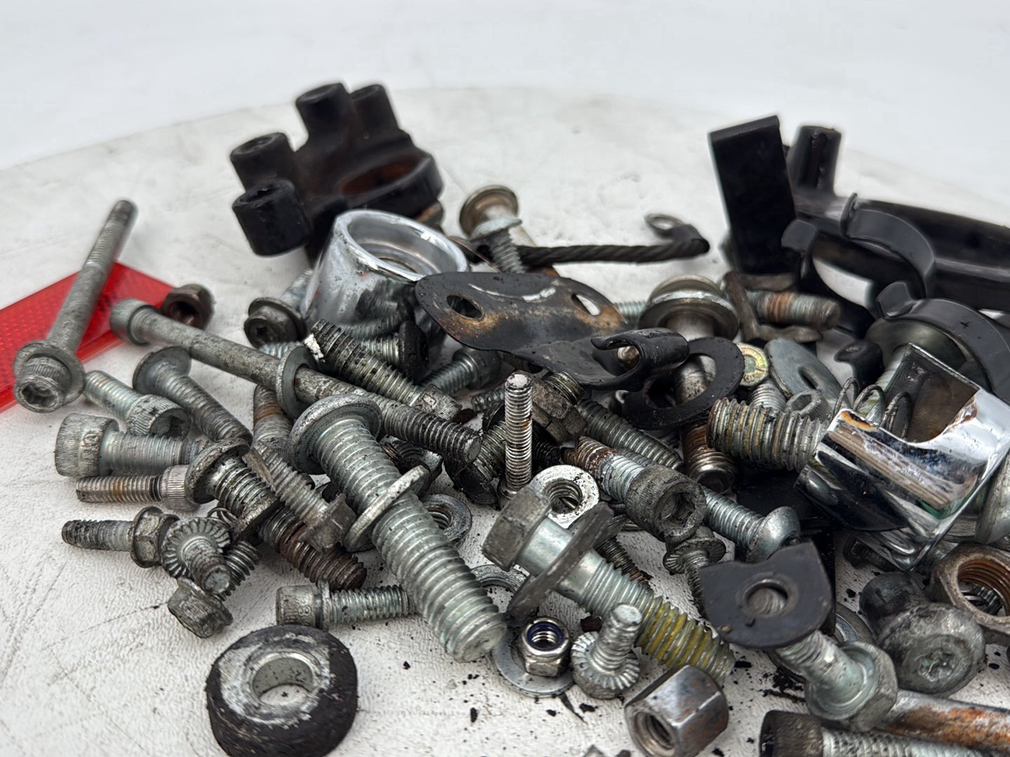 2009 Harley Sportster XL1200C 1200 Custom OEM Hardware Bolts Nuts & Brackets