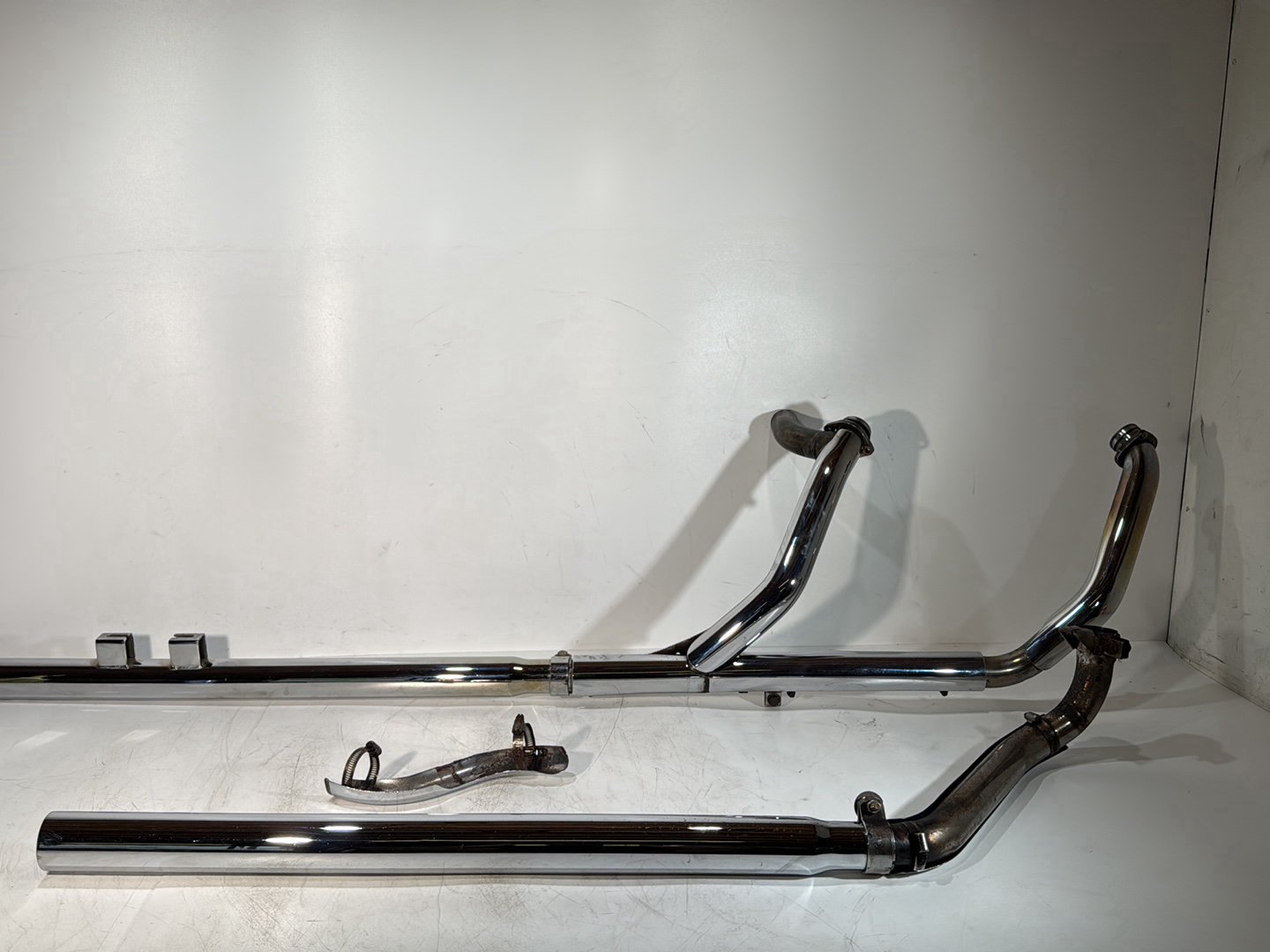 1984 - 1998 Harley-Davidson Touring Electra Glide Classic Exhaust Header Pipes Muffler