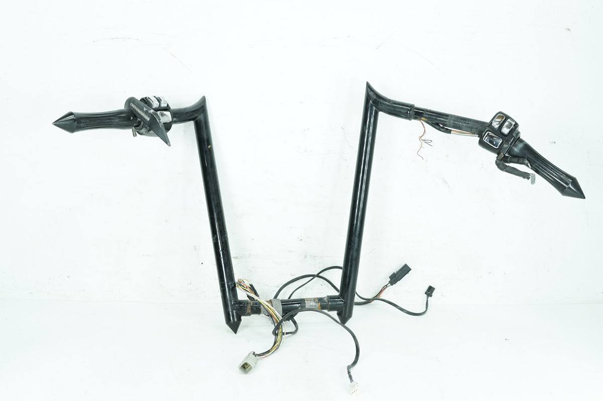 2007 Harley Dyna FXD Super Glide OEM Handlebars Left Right Switches Controls