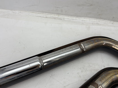 2012 Harley Dyna FXDF Fat Bob OEM Exhaust Header Pipes Vance & Hines