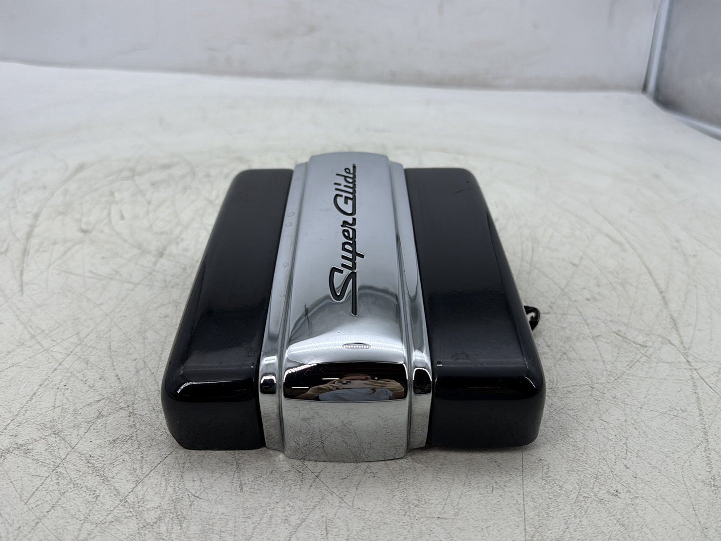 2012 Harley Dyna Super Glide Custom FXDCI OEM Lower Battery Tray Stay Box Cover Panel