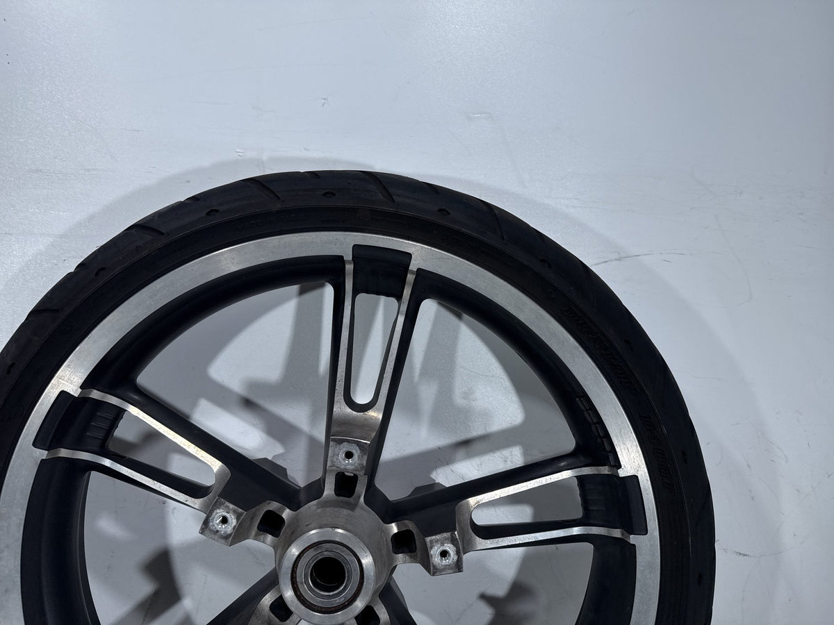 2013 Harley Street Glide Touring FLHX OEM Front Wheel Rim Tire 130/60B19