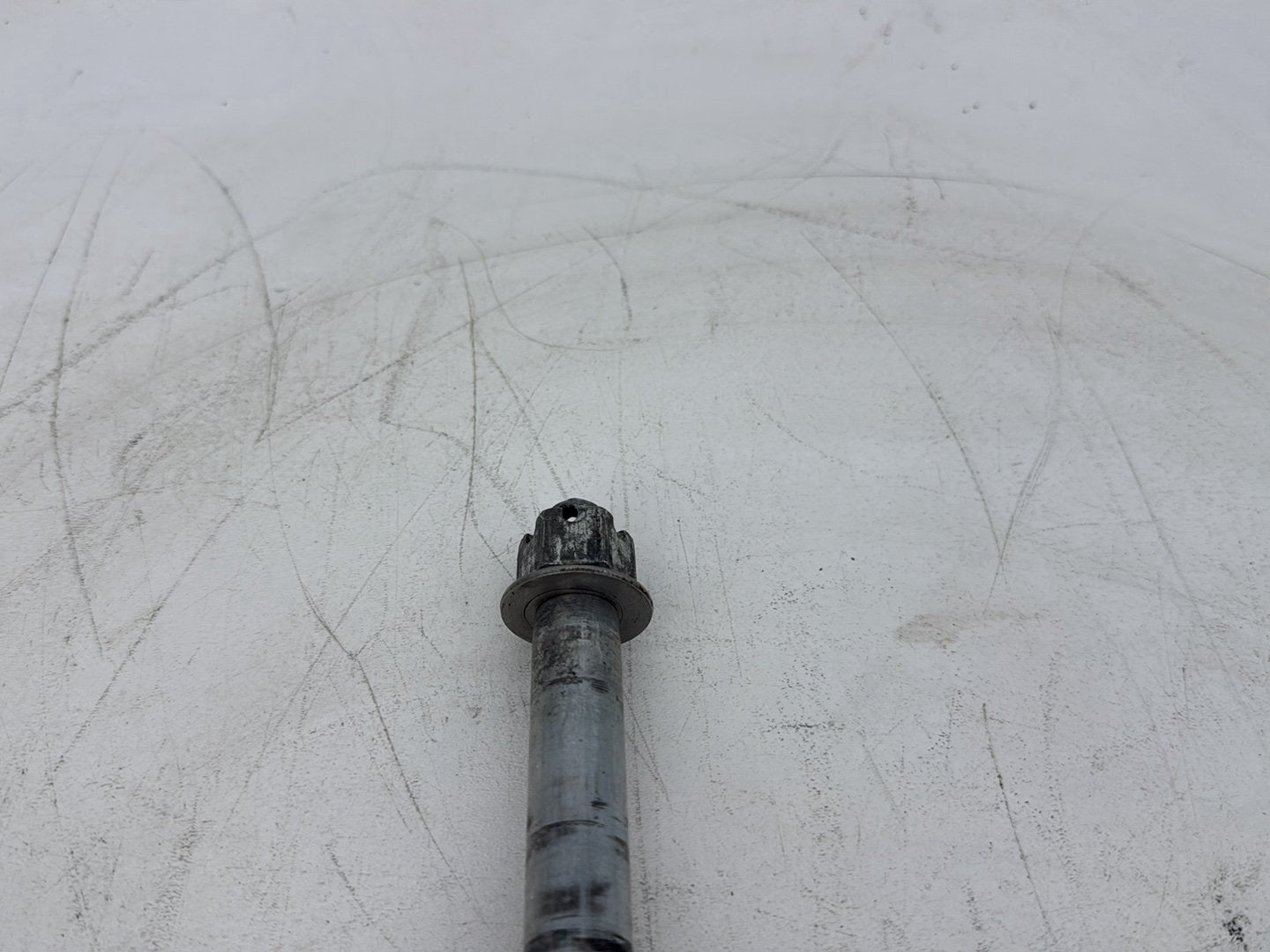 1997 Harley Softail FLSTC Heritage Classic OEM Rear Wheel Axle Bolt Shaft