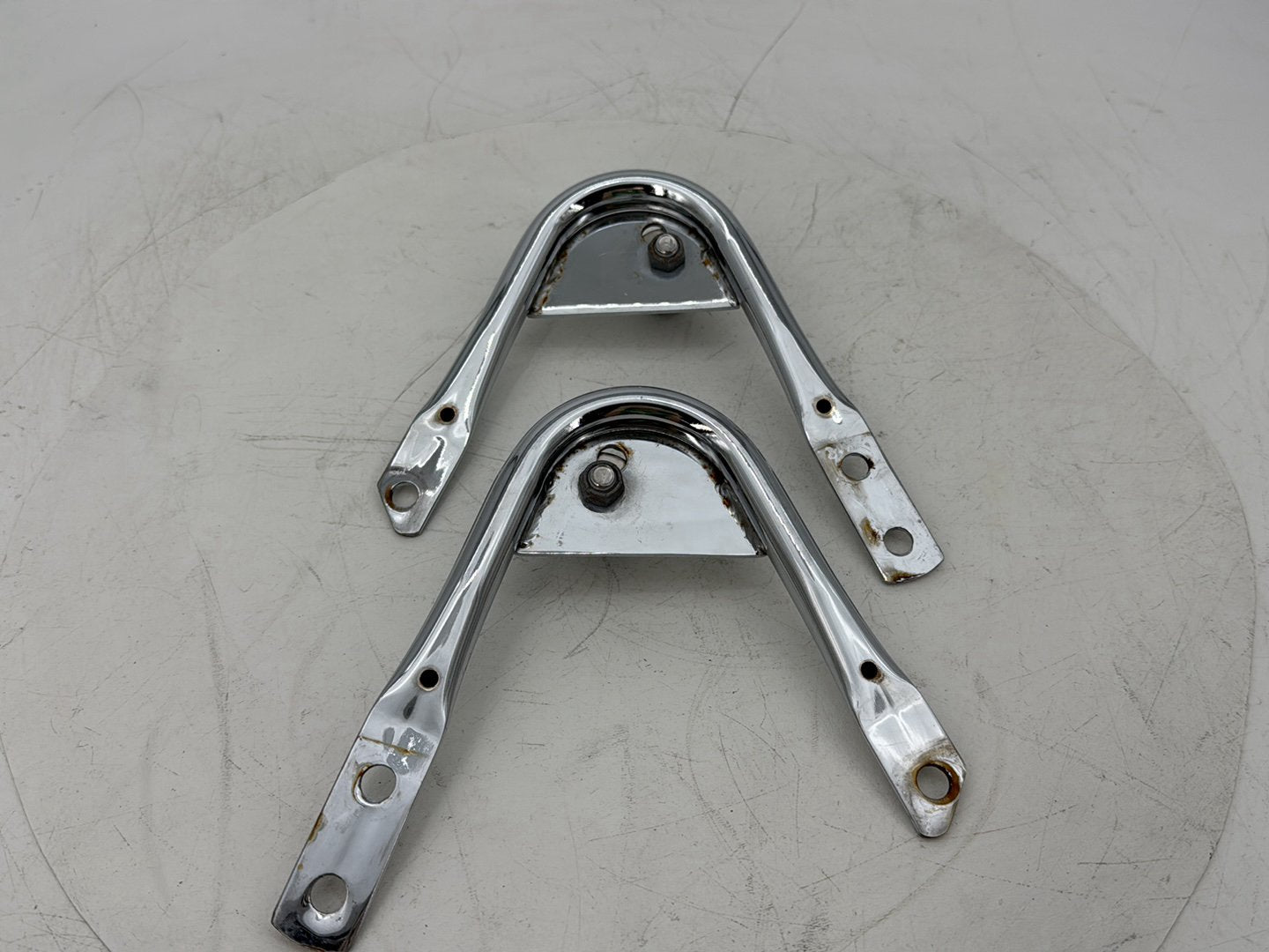 2008 Harley Electra Glide Touring LH RH Detachable Tour Pak Luggage Box Bracket