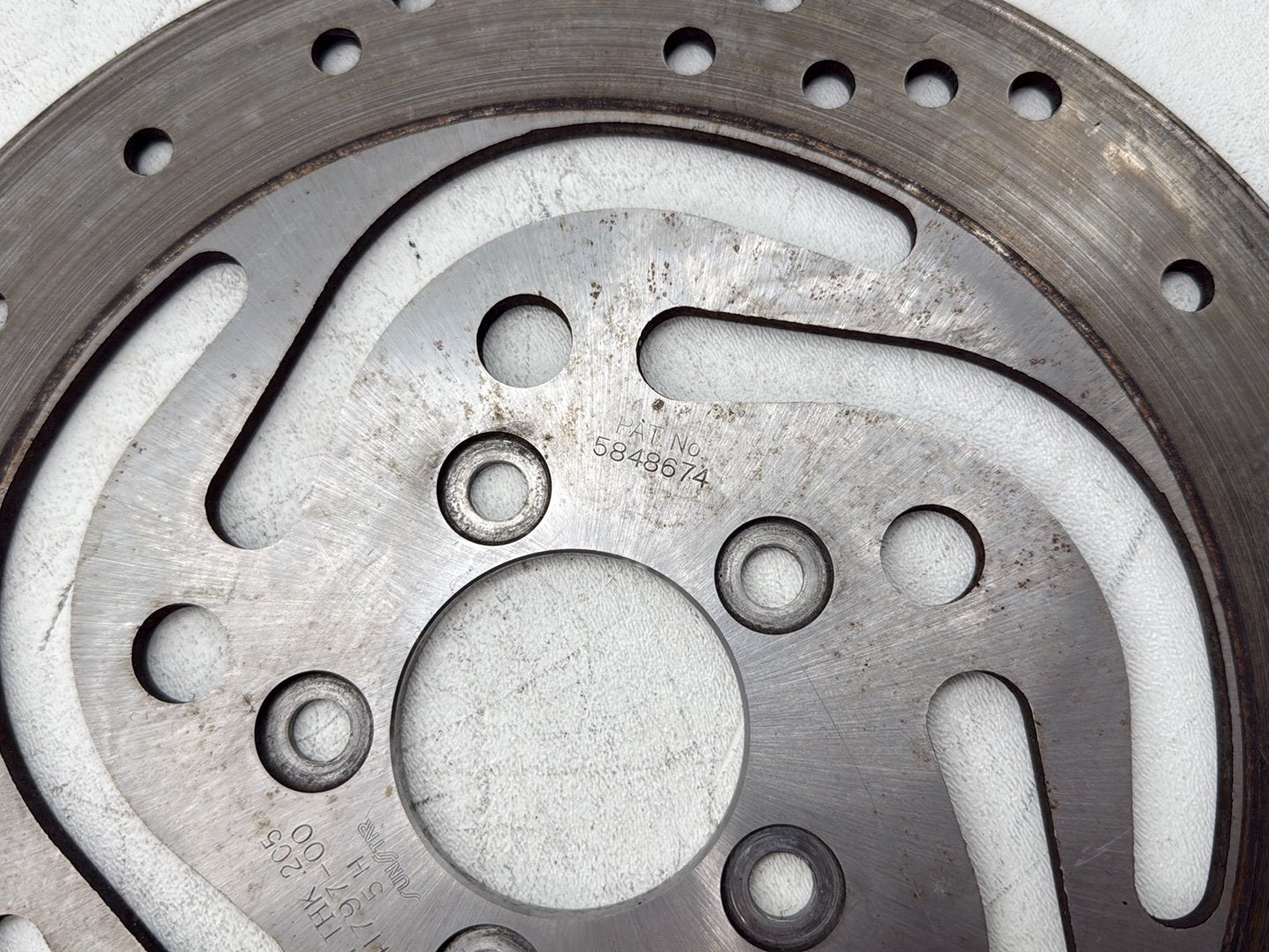2006 Harley Touring FLHTCI Electra Glide Classic OEM Rear Brake 1 Rotor Disc