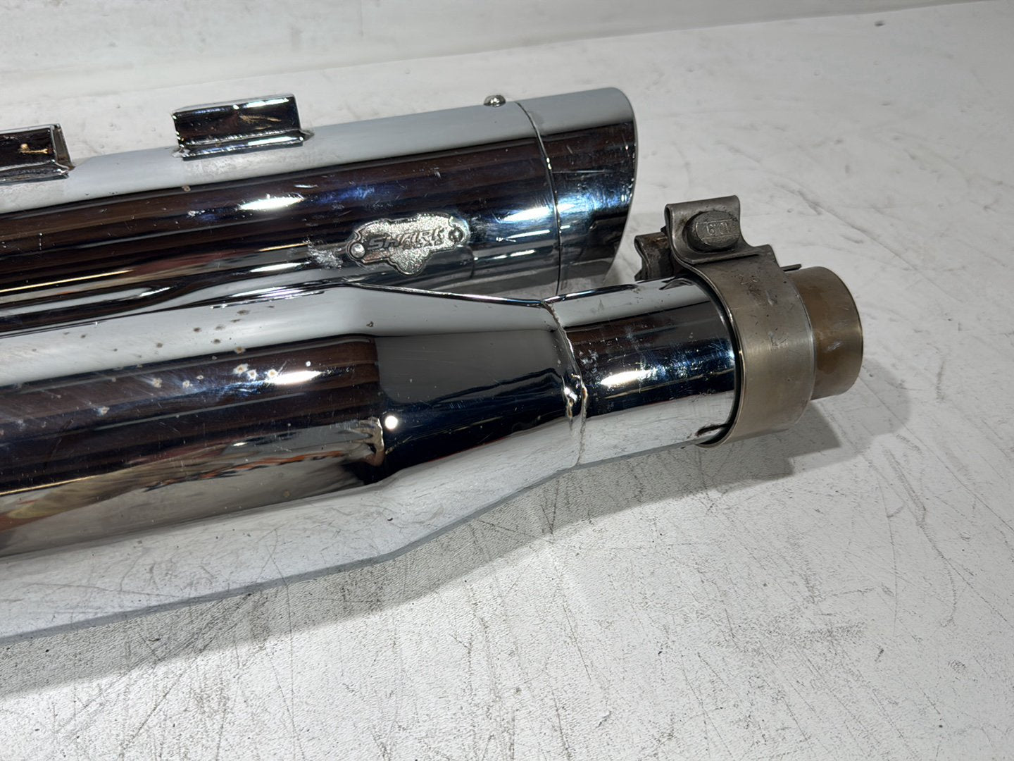 1996 Harley Road King Touring Police FLHPI OEM Exhaust Muffler Silencer Slip On