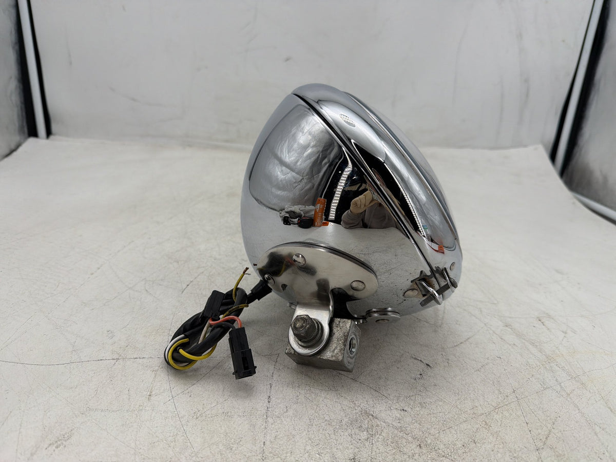 2004 Harley Heritage Softail Classic OEM Headlight Headlamp Head Lamp Light LED