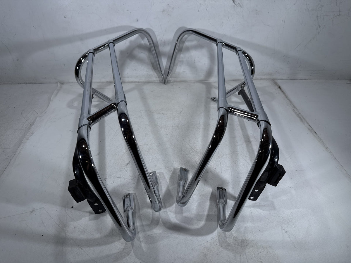 2001 Harley Electra Glide Touring OEM Rear Left Right Saddlebag Guard Rails Bar