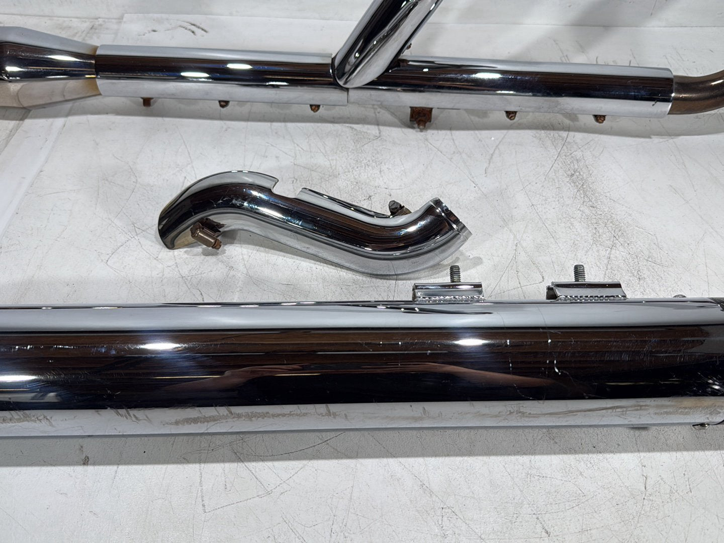 2007 Harley Electra Glide Touring Ultra FLHTCUI Exhaust Header Pipes Muffler
