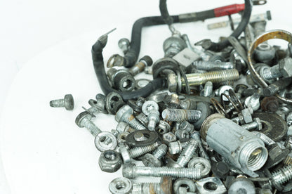 1984 - 1998 Harley-Davidson Touring Electra Glide Ultra Hardware Bolts Nuts & Brackets w/ Battery Cables