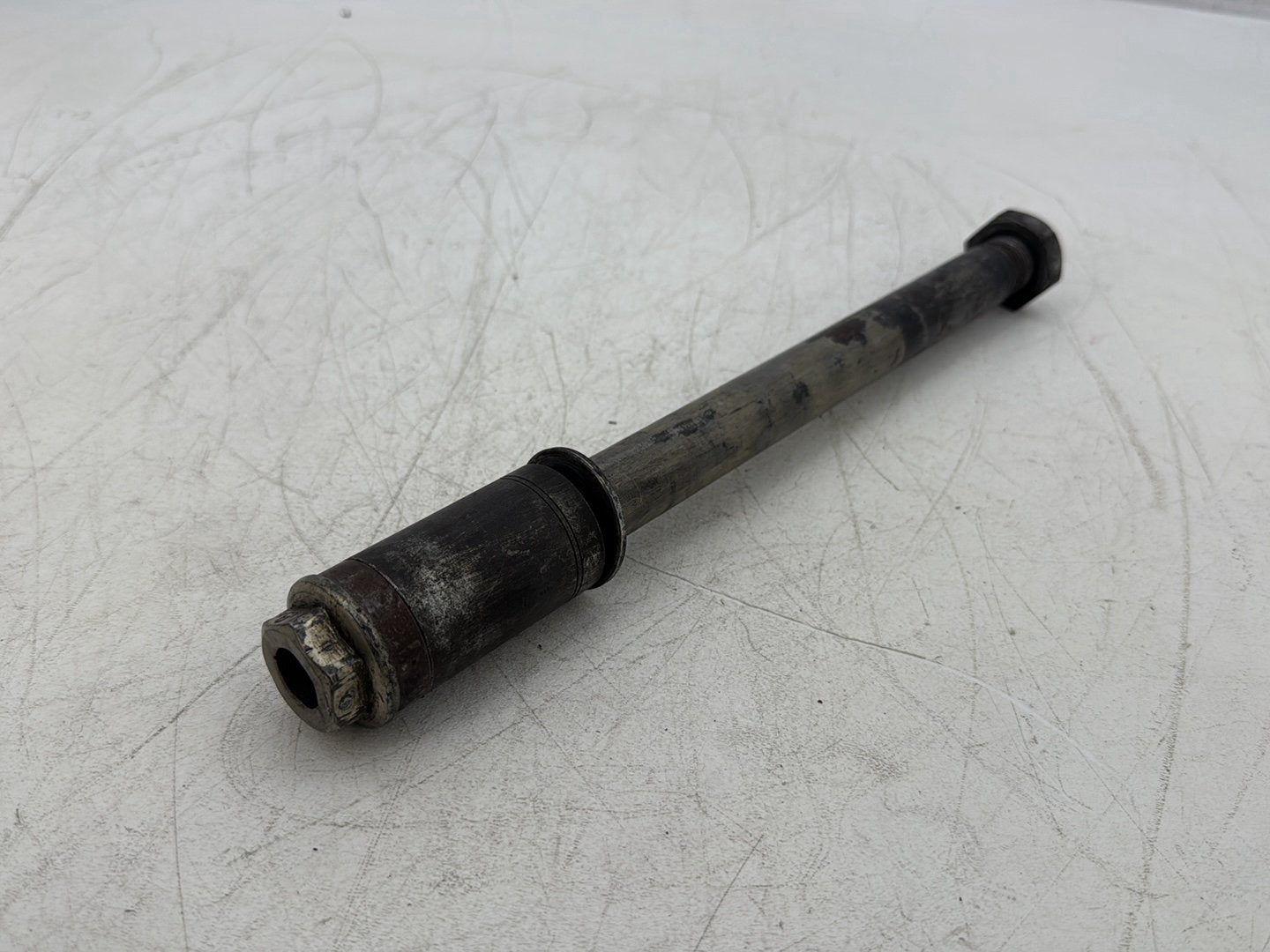 2011 Harley Softail FLSTFB Fat Boy OEM Rear Wheel Axle Bolt Shaft