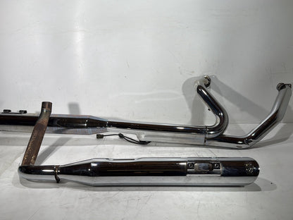 2013 Harley Electra Glide Touring Ultra FLHTCUI OEM Exhaust Header Pipes Muffler Vance & Hines