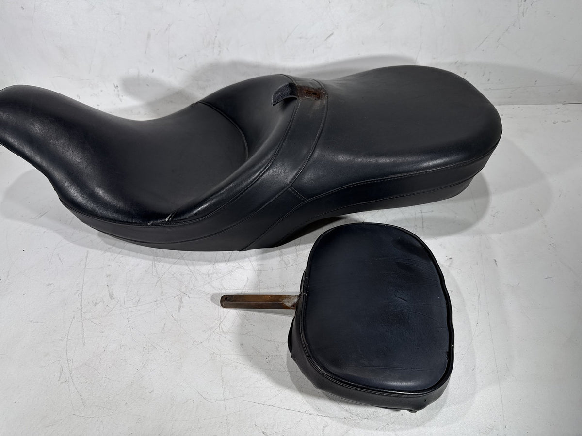 1996 Harley Electra Touring Ultra Passenger Rider Driver Seat Saddle CORBIN TORN